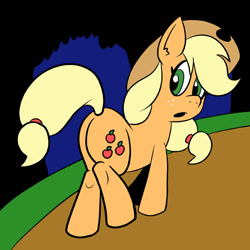 Size: 576x576 | Tagged: safe, artist:pembroke, applejack, earth pony, pony, female, mare, solo