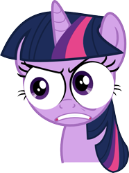 Size: 589x793 | Tagged: safe, artist:thunderelemental, derpibooru import, twilight sparkle, the crystal empire, .svg available, absurd resolution, eyes, face, faic, meme, not an edit, simple background, solo, special eyes, svg, transparent background, vector