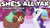 Size: 1280x728 | Tagged: safe, rarity, yona, pony, unicorn, she's all yak, bipedal, duo, episode followup, equestria daily