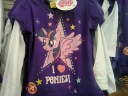 Size: 600x450 | Tagged: safe, derpibooru import, twilight sparkle, twilight sparkle (alicorn), alicorn, pony, clothes, female, mare, merchandise, t-shirt