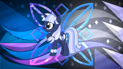 Size: 3840x2160 | Tagged: safe, artist:estories, artist:laszlvfx, derpibooru import, edit, oc, oc:silverlay, pony, unicorn, female, mare, solo, wallpaper, wallpaper edit