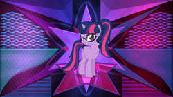 Size: 3840x2160 | Tagged: safe, artist:laszlvfx, artist:orin331, derpibooru import, edit, sci-twi, twilight sparkle, pony, unicorn, equestria girls, equestria girls ponified, ponified, solo, unicorn sci-twi, wallpaper, wallpaper edit