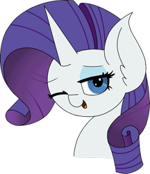 Size: 643x743 | Tagged: safe, artist:mrneo, rarity, pony, unicorn, bust, solo