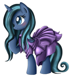 Size: 1391x1505 | Tagged: safe, artist:pridark, oc, oc only, pony, unicorn, clothes, dress, simple background, solo, transparent background