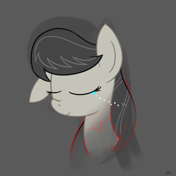 Size: 2000x2000 | Tagged: safe, artist:chir-miru, octavia melody, earth pony, pony, bittersweet, crying, memories, memory, solo