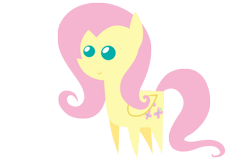 Size: 3191x2124 | Tagged: safe, artist:aborrozakale, fluttershy, pegasus, pony, high res, pointy ponies, simple background, solo, transparent background