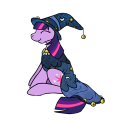 Size: 1000x1000 | Tagged: safe, artist:robotk-9000, derpibooru import, star swirl the bearded, twilight sparkle, clothes, costume, solo