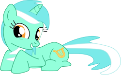 Size: 1203x742 | Tagged: safe, artist:mighty355, lyra heartstrings, pony, unicorn, female, green coat, horn, mare, solo, two toned mane