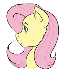 Size: 800x900 | Tagged: safe, artist:yogfan, fluttershy, pegasus, pony, bust, portrait, simple background, solo, transparent background