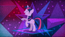 Size: 3840x2160 | Tagged: safe, artist:dashiesparkle edit, artist:laszlvfx, derpibooru import, edit, twilight sparkle, pony, unicorn, happy, solo, wallpaper, wallpaper edit