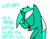 Size: 1056x816 | Tagged: safe, lyra heartstrings, pony, unicorn, ask human bonbon, female, green coat, horn, mare, solo, two toned mane