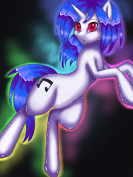 Size: 2123x2825 | Tagged: safe, artist:misukitty, dj pon-3, vinyl scratch, pony, unicorn, female, horn, mare, solo