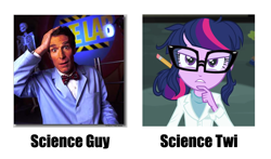 Size: 860x506 | Tagged: safe, derpibooru import, sci-twi, twilight sparkle, equestria girls, rainbow rocks, bill nye, bill nye the science guy, meme