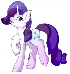 Size: 1654x1757 | Tagged: safe, artist:noxi1_48, rarity, pony, unicorn, digital art, fluffy, happy, solo