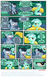 Size: 702x1138 | Tagged: safe, artist:ponymaan, lyra heartstrings, oc, comic:by skywalker's hand, comic
