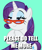 Size: 1000x1179 | Tagged: safe, rarity, pony, unicorn, she's all yak, caption, image macro, interested, rarity's glasses, text