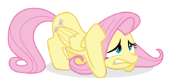 Size: 11000x5000 | Tagged: safe, artist:guillex3, fluttershy, pegasus, pony, hurricane fluttershy, .svg available, absurd resolution, female, mare, scared, simple background, solo, transparent background, vector