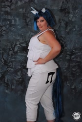 Size: 1280x1907 | Tagged: safe, dj pon-3, vinyl scratch, human, cosplay, irl, irl human, photo, solo