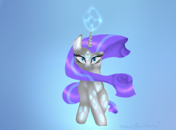 Size: 1200x890 | Tagged: safe, artist:sunniesfunthecupcake, rarity, pony, unicorn, solo