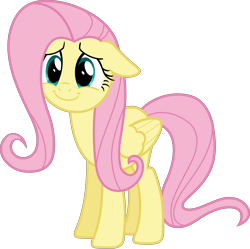 Size: 6578x6542 | Tagged: safe, artist:pink1ejack, fluttershy, pegasus, pony, fluttershy leans in, absurd resolution, cute, female, floppy ears, hnnng, mare, shyabetes, simple background, smiling, solo, that was fast, transparent background, vector