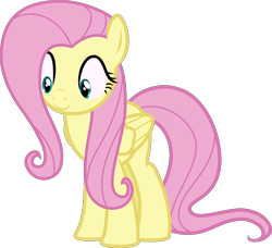 Size: 3292x3000 | Tagged: safe, artist:uponia, fluttershy, pegasus, pony, fluttershy leans in, .svg available, cute, female, inkscape, mare, shyabetes, simple background, smiling, solo, transparent background, vector