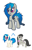 Size: 603x938 | Tagged: dead source, safe, artist:desert-sage, dj pon-3, octavia melody, vinyl scratch, oc, earth pony, pony, magical lesbian spawn, offspring, parent:octavia melody, parent:vinyl scratch, parents:scratchtavia