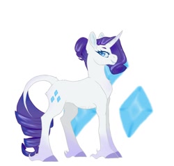 Size: 1024x976 | Tagged: safe, artist:uniquecolorchaos, rarity, pony, unicorn, solo, unshorn fetlocks