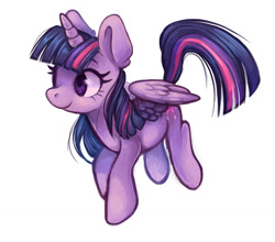 Size: 900x793 | Tagged: safe, artist:miikanism, derpibooru import, twilight sparkle, twilight sparkle (alicorn), alicorn, pony, female, mare, simple background, solo