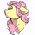 Size: 3000x3000 | Tagged: safe, artist:scarletskitty12, fluttershy, pegasus, pony, alternate hairstyle, eyes closed, female, floppy ears, mare, simple background, smiling, solo, white background