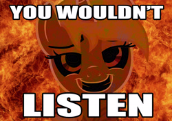 Size: 2950x2094 | Tagged: safe, lyra heartstrings, doom lyra, doom paul, image macro, meme, solo