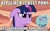 Size: 500x312 | Tagged: safe, edit, edited screencap, screencap, twilight sparkle, abuse, background pony applejack, background pony strikes again, caption, cuckolding in the description, edgy, image macro, jackabuse, meme, op is a cuck, op is trying to start shit, solo