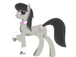 Size: 2592x1944 | Tagged: safe, artist:zzvinniezz, octavia melody, earth pony, pony, cuffs (clothes), simple background, solo, transparent background