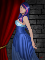 Size: 750x1000 | Tagged: safe, artist:the1xeno1, derpibooru import, twilight sparkle, human, humanized, solo