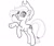 Size: 800x667 | Tagged: safe, applejack, earth pony, pony, coloring page, lineart, official, solo