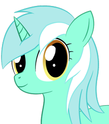 Size: 902x1024 | Tagged: safe, artist:zyncrus, lyra heartstrings, pony, unicorn, female, green coat, horn, mare, solo, two toned mane