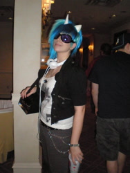 Size: 2448x3264 | Tagged: safe, artist:norikat, dj pon-3, vinyl scratch, human, cosplay, irl, irl human, photo