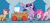 Size: 1100x516 | Tagged: safe, artist:empyu, derpibooru import, pinkie pie, scootaloo, twilight sparkle, twilight sparkle (alicorn), alicorn, earth pony, pony, 30 minute art challenge, beaker, female, mare, science, test tube, wagon