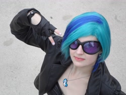 Size: 4608x3456 | Tagged: safe, artist:hikaru2322, dj pon-3, vinyl scratch, human, cosplay, irl, irl human, photo, solo