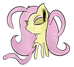 Size: 847x768 | Tagged: safe, artist:skyspeardraw, fluttershy, pegasus, pony, latex, mask, rubber, simple background, transparent background