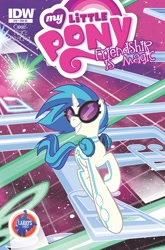 Size: 1265x1920 | Tagged: safe, idw, dj pon-3, vinyl scratch, pony, unicorn, comic cover, cover