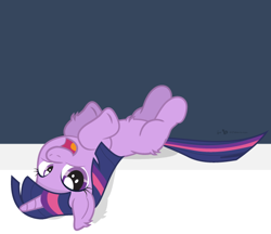 Size: 600x518 | Tagged: safe, artist:dm29, derpibooru import, twilight sparkle, cute, filly, fluffy, fuzznums, julian yeo is trying to murder us, looking at you, on back, open mouth, smiling, solo, tumblr, twiabetes