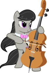 Size: 1502x2231 | Tagged: safe, artist:wishdream, octavia melody, earth pony, pony, fighting is magic, cello, musical instrument, simple background, solo, transparent background, vector