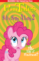 Size: 852x1340 | Tagged: artist needed, safe, edit, pinkie pie, earth pony, pony, series:pony tales, fake, looking up, parody, solo, veggietales