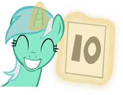 Size: 1648x1271 | Tagged: safe, artist:redtoxindash, lyra heartstrings, leap of faith, faic, lyra's score, meme, simple background, smiling, solo, transparent background, vector