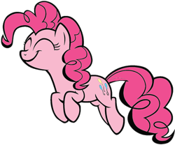 Size: 928x771 | Tagged: safe, artist:millarts-artworks, pinkie pie, pony, coloring, eyes closed, simple background, smiling, solo, transparent background