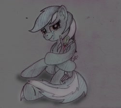 Size: 1729x1542 | Tagged: safe, artist:falloutfire, lyra heartstrings, oc, oc:anon, pony, crying, cutie mark, female, mare, missing horn, plushie, solo