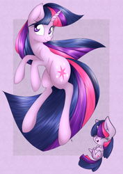 Size: 2893x4092 | Tagged: safe, artist:lilfaux, derpibooru import, twilight sparkle, chibi, solo