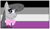 Size: 541x311 | Tagged: safe, artist:kraziekat2112, octavia melody, earth pony, pony, asexual, asexual pride flag, flag, pride, solo