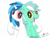 Size: 3292x2480 | Tagged: safe, artist:glitch, dj pon-3, lyra heartstrings, vinyl scratch, pony, unicorn, female, horn, mare, white coat