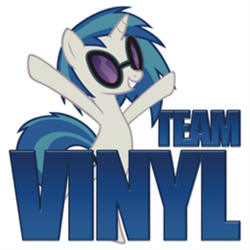 Size: 420x420 | Tagged: safe, artist:mistermagic17, dj pon-3, vinyl scratch, pony, unicorn, solo, team